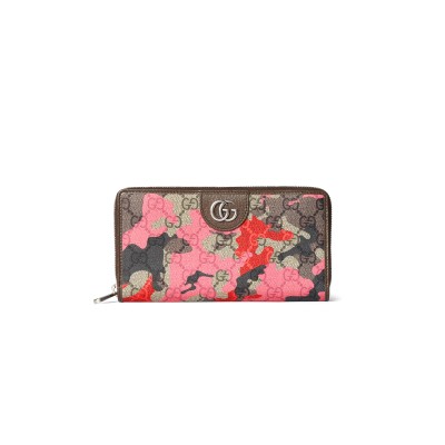GUCCI OPHIDIA ZIP AROUND WALLET 834694 (19*10.5*2.5cm)